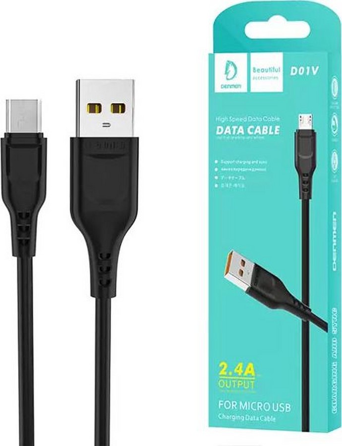    : USB  DENMEN D01V Micro 2.4A 1m 