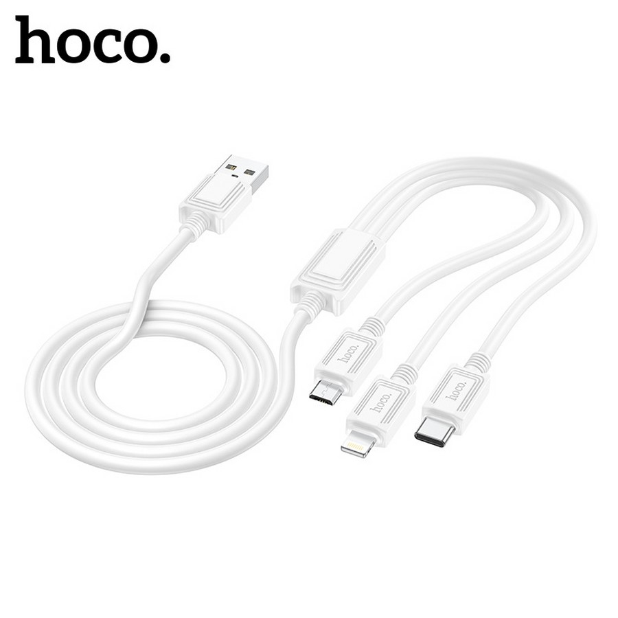    : USB  31 Hoco X74 Lightning/Type-C/Micro 1m 2.0A 
