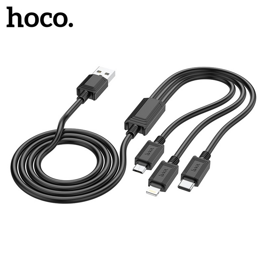    : USB  31 Hoco X74 Lightning/Type-C/Micro 1m 2.0A 
