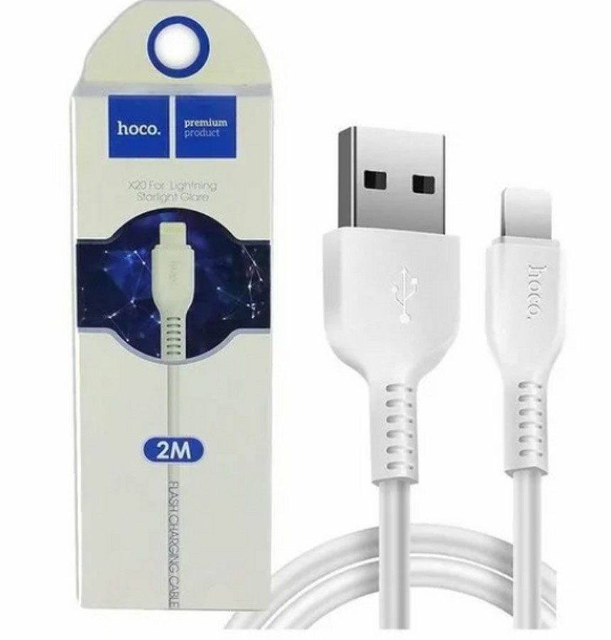    : USB  Hoco X20 Lightning 2m 